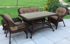 Набор уличный T130Br/LV520BB-Brown/Beige в Урае - uray.mebel24.online | фото 2