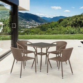 Набор уличный T282BNT/Y137C-W56 Light Brown 4Pcs в Урае - uray.mebel24.online | фото 2