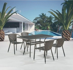 Набор уличный T286A/Y137C-W53 Brown 4Pcs в Урае - uray.mebel24.online | фото 2