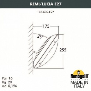 Накладной светильник Fumagalli Lucia 1R3.602.000.AYE27 в Урае - uray.mebel24.online | фото 2