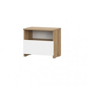 НЕКСТ 1 Спальный гарнитур (модульный) Дуб Золотой/Белый в Урае - uray.mebel24.online | фото 6