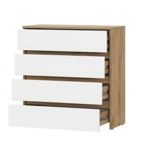 НЕКСТ 1 Спальный гарнитур (модульный) Дуб Золотой/Белый в Урае - uray.mebel24.online | фото 7
