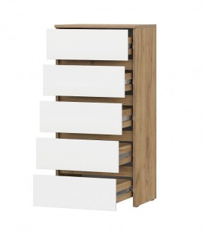 НЕКСТ 1 Спальный гарнитур (модульный) Дуб Золотой/Белый в Урае - uray.mebel24.online | фото 9