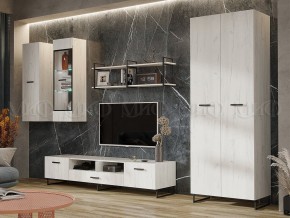 НЭНСИ LOFT Гостиная (модульная) Дуб крафт белый в Урае - uray.mebel24.online | фото 1