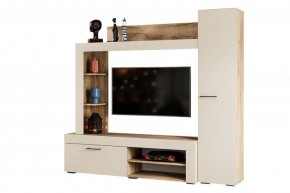 НИКОЛЬ Гостиная (Дуб крафт серый/софт айвори) в Урае - uray.mebel24.online | фото