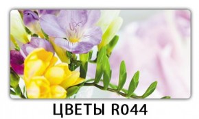 Обеденный раздвижной стол Бриз с фотопечатью Цветы R044 в Урае - uray.mebel24.online | фото 11