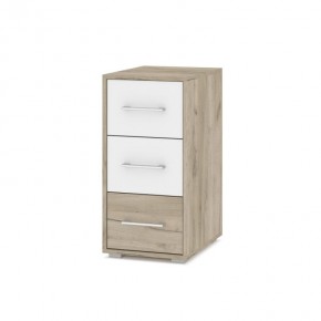 ОЛИВИЯ О62 Комод-тумба (дуб серый/белый) в Урае - uray.mebel24.online | фото