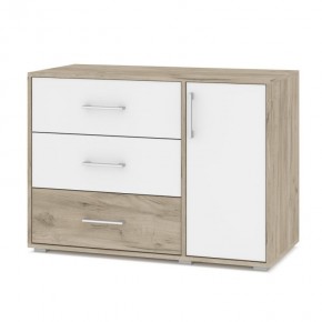 ОЛИВИЯ О63 Комод (дуб серый/белый) в Урае - uray.mebel24.online | фото