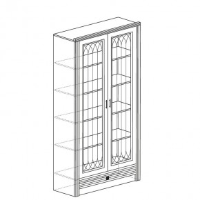 ОРЛЕАН Гостиная (модульная) серый в Урае - uray.mebel24.online | фото 3