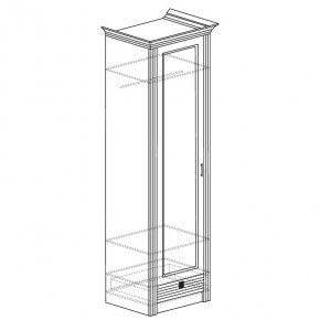 ОРЛЕАН Гостиная (модульная) ясень белый в Урае - uray.mebel24.online | фото 9