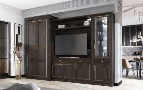 ОРЛЕАН Гостиная (модульная) ясень темный в Урае - uray.mebel24.online | фото 1