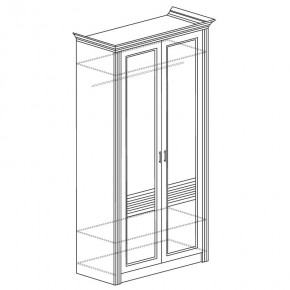 ОРЛЕАН Гостиная (модульная) ясень темный в Урае - uray.mebel24.online | фото 3