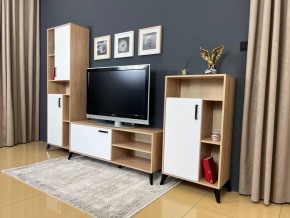 ОСКАР TRIO Гостиная (дуб золотой/белый) в Урае - uray.mebel24.online | фото 3
