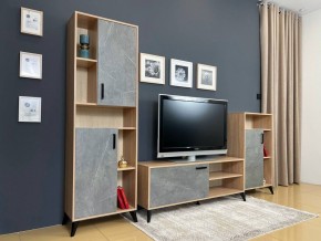 ОСКАР TRIO Гостиная (дуб золотой/каспий темный) в Урае - uray.mebel24.online | фото