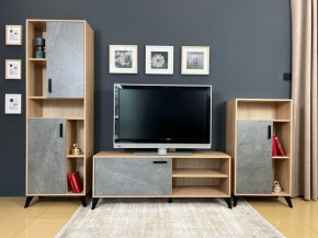 ОСКАР TRIO Гостиная (дуб золотой/каспий темный) в Урае - uray.mebel24.online | фото 2