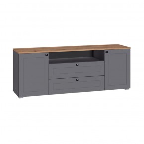 ОСТИН Гостиная (модульная) графит в Урае - uray.mebel24.online | фото 7