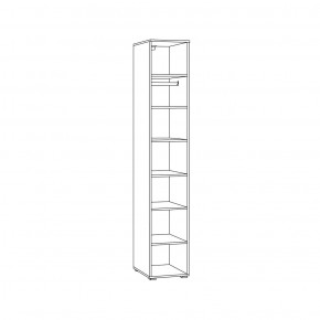 ОСТИН Прихожая (модульная) графит в Урае - uray.mebel24.online | фото 11