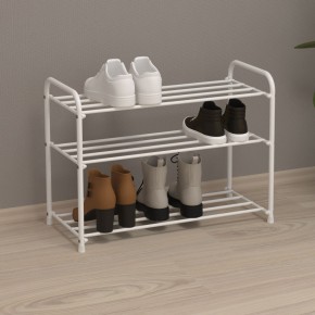ПДОА23 Б Подставка для обуви "Альфа 23" Белый в Урае - uray.mebel24.online | фото 1