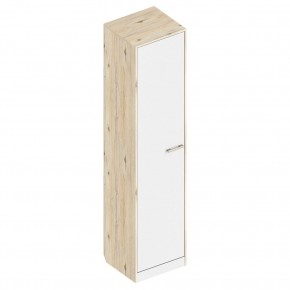 Пенал 1-ств с полками и вешалкой "Милана" в Урае - uray.mebel24.online | фото