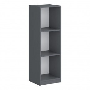 Пенал открытый мини Дублин (Графит) в Урае - uray.mebel24.online | фото