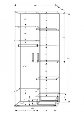 Подростковая Юпитер (модульная) в Урае - uray.mebel24.online | фото 25