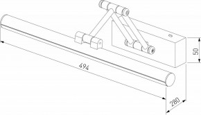 Подсветка для картины Elektrostandard Monza a064138 в Урае - uray.mebel24.online | фото 4