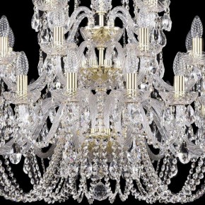 Подвесная люстра Bohemia Ivele Crystal 1402 1402/16+8+4/300/h-123/3d/G в Урае - uray.mebel24.online | фото 3