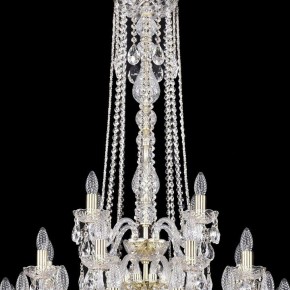 Подвесная люстра Bohemia Ivele Crystal 1402 1402/16+8+4/300/h-123/3d/G в Урае - uray.mebel24.online | фото 4