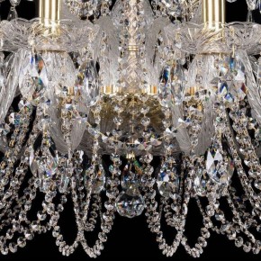 Подвесная люстра Bohemia Ivele Crystal 1402 1402/16+8/400/G в Урае - uray.mebel24.online | фото 3