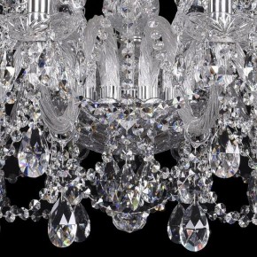 Подвесная люстра Bohemia Ivele Crystal 1411 1411/12+6/300/Ni в Урае - uray.mebel24.online | фото 3