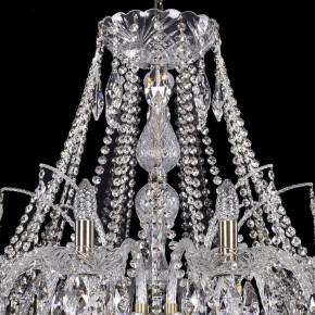 Подвесная люстра Bohemia Ivele Crystal 1411 1411/16/400/Pa в Урае - uray.mebel24.online | фото 4