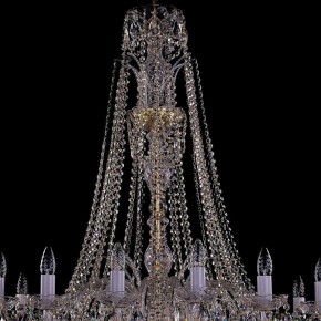 Подвесная люстра Bohemia Ivele Crystal 1411 1411/16/400/XL-115/G в Урае - uray.mebel24.online | фото 4