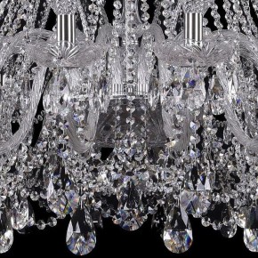 Подвесная люстра Bohemia Ivele Crystal 1411 1411/18/400/h-113/Ni в Урае - uray.mebel24.online | фото 3