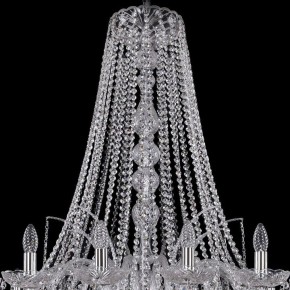 Подвесная люстра Bohemia Ivele Crystal 1411 1411/18/400/h-113/Ni в Урае - uray.mebel24.online | фото 4