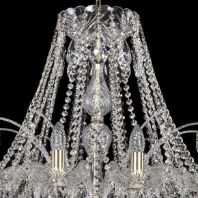 Подвесная люстра Bohemia Ivele Crystal 1411 1411/20/400/G в Урае - uray.mebel24.online | фото 4