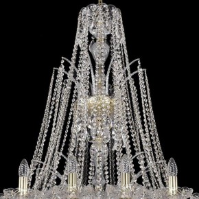 Подвесная люстра Bohemia Ivele Crystal 1411 1411/20/400/XL-120/G в Урае - uray.mebel24.online | фото 4