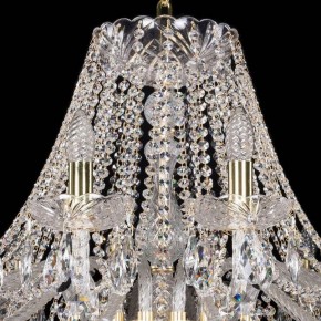 Подвесная люстра Bohemia Ivele Crystal 1413 1413/18/400/G в Урае - uray.mebel24.online | фото 4