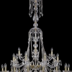 Подвесная люстра Bohemia Ivele Crystal 1415 1415/16+8+4/400/XL-185/2d/G в Урае - uray.mebel24.online | фото 4