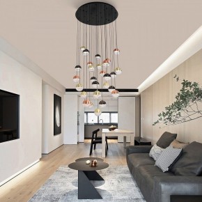 Подвесная люстра Favourite Luna 4371-27P в Урае - uray.mebel24.online | фото 3