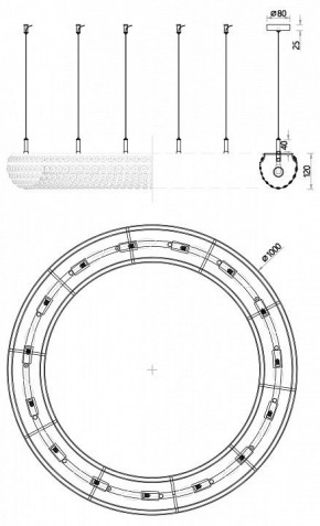 Подвесная люстра Favourite Monilibus 4015-15P в Урае - uray.mebel24.online | фото 5