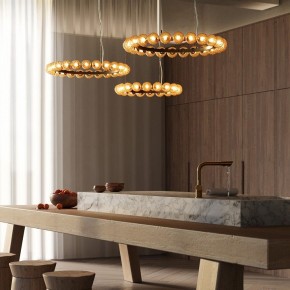 Подвесная люстра Maytoni Ambre MOD331PL-L42BS3K в Урае - uray.mebel24.online | фото 3
