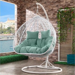 Подвесное кресло AFM-109A White/Green в Урае - uray.mebel24.online | фото