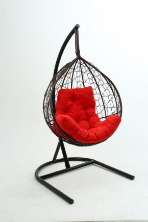 Подвесное кресло Бароло (коричневый/красный) в Урае - uray.mebel24.online | фото