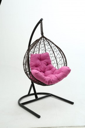 Подвесное кресло Бароло (коричневый/розовый) в Урае - uray.mebel24.online | фото