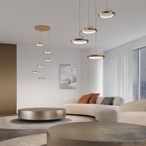 Подвесной светильник Eurosvet Crespella 90034/6 золото в Урае - uray.mebel24.online | фото 4