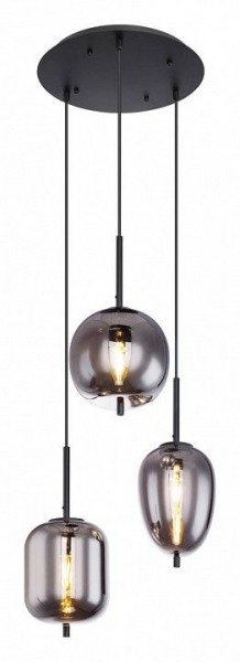 Подвесной светильник Globo Blacky 15345-3 в Урае - uray.mebel24.online | фото