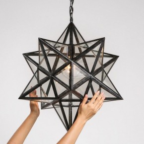 Подвесной светильник Imperiumloft Black Star Clear Glass 101314-26 в Урае - uray.mebel24.online | фото 2