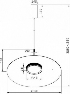 Подвесной светильник Maytoni Halo MOD041PL-L15W3K1 в Урае - uray.mebel24.online | фото 4