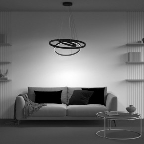 Подвесной светильник Maytoni Halo MOD058PL-L100BK в Урае - uray.mebel24.online | фото 5