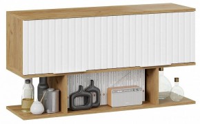 Полка комбинированная Хилтон в Урае - uray.mebel24.online | фото 3